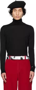 Черная водолазка в рабочем состоянии Maison Margiela