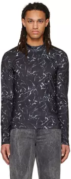 Черная водолазка в стиле этно Han Kjobenhavn