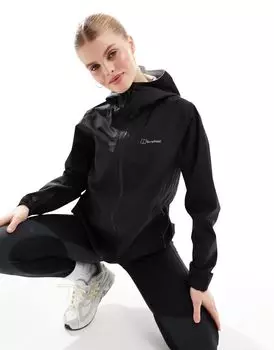 Черная водонепроницаемая куртка Berghaus Deluge pro 3.0