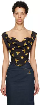 Черная воскресная майка Vivienne Westwood