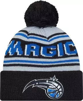 Черная вязаная шапка New Era для взрослых Orlando Magic