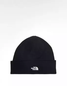 Черная вязаная шапка The North Face Norm