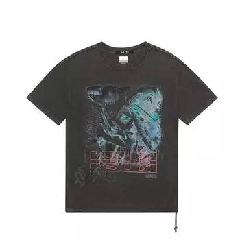 Черная выцветшая на солнце футболка Super Juice Biggie Ss KSUBI