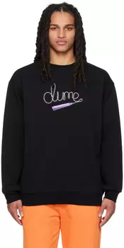 Черная железная толстовка Dime