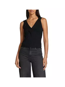 Черная женская блузка Liu Jo