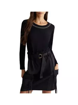 Черная женская блузка Liu Jo