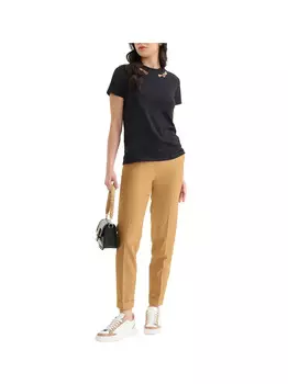 Черная женская футболка Alviero Martini