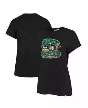Черная женская футболка Boston Celtics 2024 Finals NBA Champions Trophy Franklin '47 Brand, черный