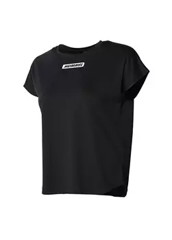 Черная женская футболка Hummel