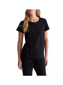 Черная женская футболка Liu Jo