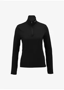 Черная женская футболка с воротником M23tiptoptiptop Merrell, черный