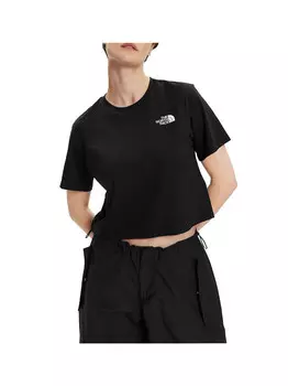 Черная женская футболка The North Face