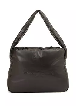 Черная женская кожаная сумка через плечо ryan Alexander Wang