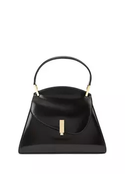 Черная женская кожаная сумка Ferragamo