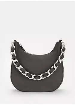 Черная женская кожаная сумка Les Visionnaires