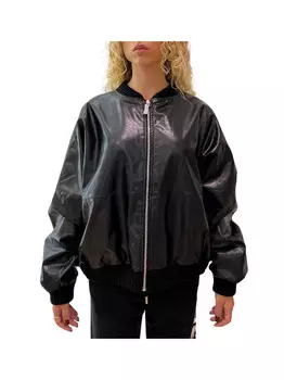 Черная женская куртка Disclaimer