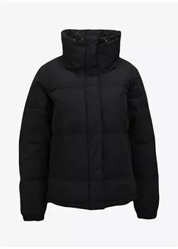 Черная женская куртка с воротником-стойкой ERJJK03556 Winter Rebel Jk Quiksilver, черный