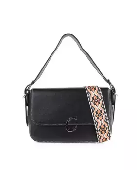 Черная женская многопозиционная сумка через плечо Albany с клапаном Cimarrn, черный