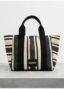 Черная женская пляжная сумка Aeropostale