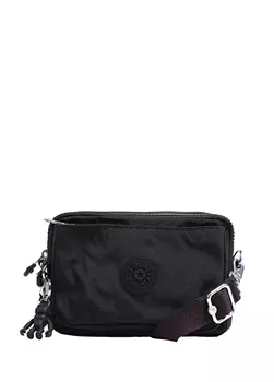 Черная женская поясная сумка Kipling
