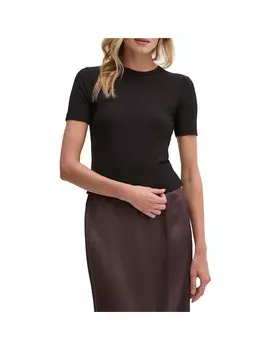 Черная женская рубашка Calvin Klein