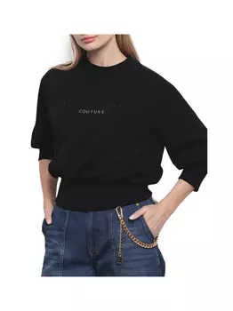 Черная женская рубашка Gaelle Paris