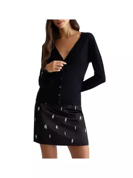 Черная женская рубашка Liu Jo