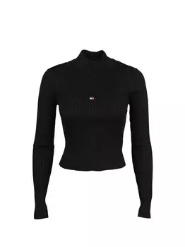 Черная женская рубашка Tommy Jeans