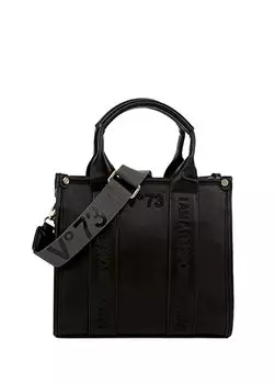 Черная женская сумка через плечо 13X23x26 см 73BS7HD02001 V73, черный