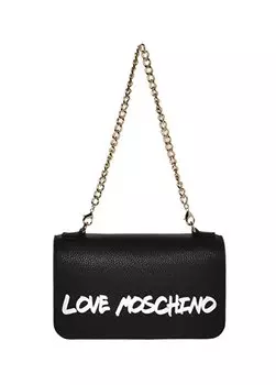 Черная женская сумка через плечо 16X24x6 см JC4254PP0HK1300A Love Moschino, черный