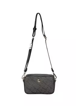 Черная женская сумка через плечо 20X12x6 см US24121 U.S. Polo Assn., черный