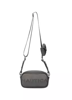 Черная женская сумка через плечо 22x13x6 см CN6171T Nautica, черный