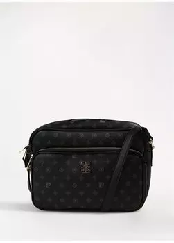 Черная женская сумка через плечо 26X20x9 см 05PC24Y500-MN S Pierre Cardin, черный