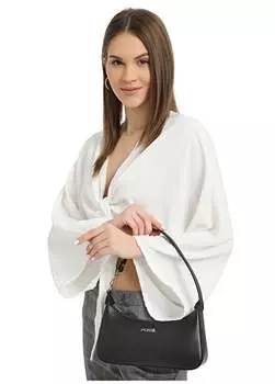 Черная женская сумка через плечо 27X12x7 см 05FM24Y1017 Fossil, черный