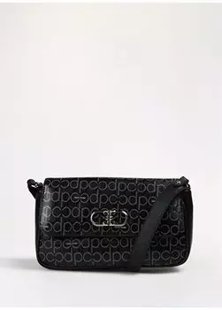 Черная женская сумка через плечо 28X16x9 см 05PC24Y509-PMN S Pierre Cardin, черный