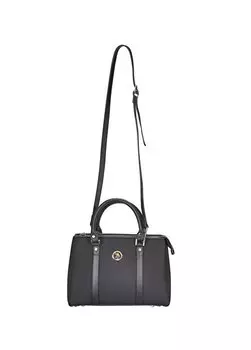 Черная женская сумка через плечо 29X21x12 см US24240 U.S. Polo Assn., черный