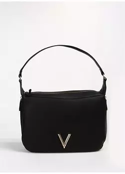 Черная женская сумка через плечо 30X35x10 см VBS7GA03 Valentino, черный