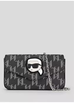 Черная женская сумка через плечо 36X22x125 см 240W3238 Karl Lagerfeld, черный