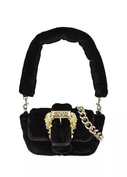 Черная женская сумка через плечо 75VA4BFHZS813899 Versace Jeans Couture, черный