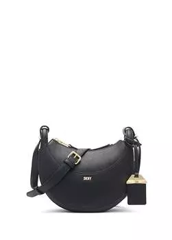 Черная женская сумка через плечо 7X24x20 см R34EAB05BGD Dkny, черный