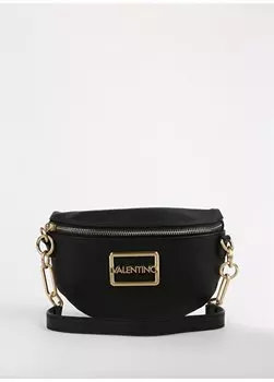 Черная женская сумка через плечо 8X23x14 см VBS7R105550 Valentino, черный