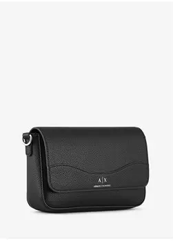 Черная женская сумка через плечо 942912CC78300020 Armani Exchange, черный