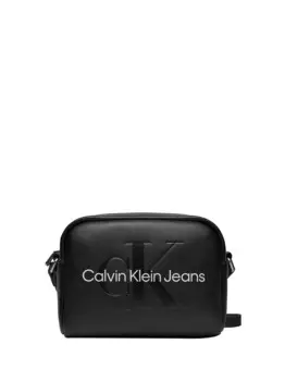 Черная женская сумка через плечо Calvin Klein