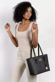 Черная женская сумка через плечо Freesia MC231101672 Marie Claire