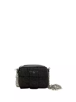 Черная женская сумка через плечо Gaelle Paris