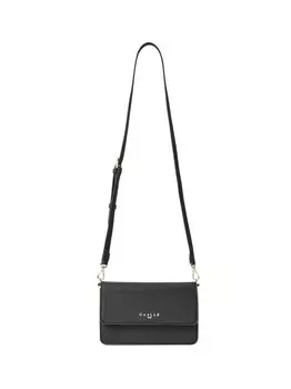 Черная женская сумка через плечо Gaelle Paris