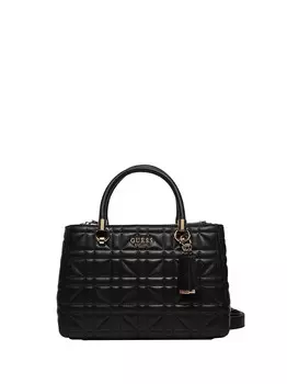 Черная женская сумка через плечо Guess