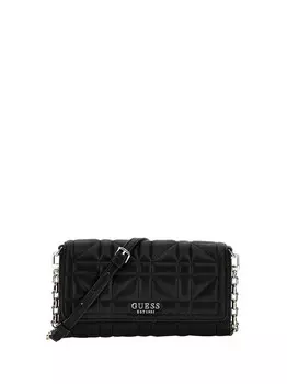 Черная женская сумка через плечо Guess