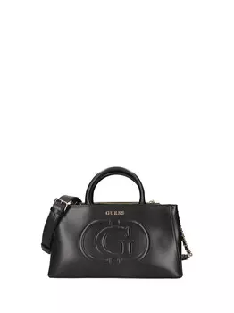 Черная женская сумка через плечо Guess
