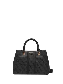 Черная женская сумка через плечо Guess